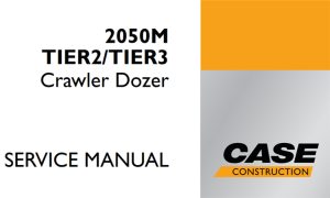 Case 2050M Tier2/Tier3 Crawler Dozer Service Repair Manual