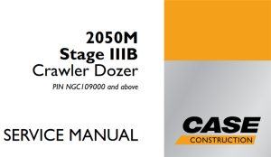 Case 2050M Stage IIIB Crawler Dozer Service Repair Manual