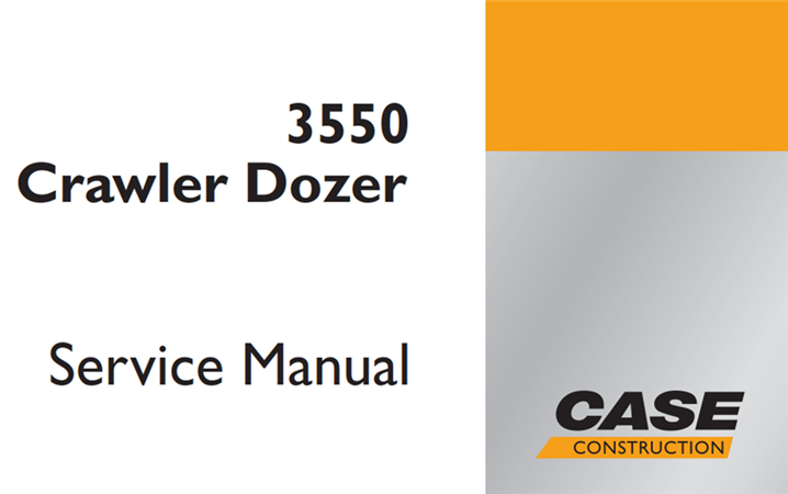 Case 3550 Crawler Dozer Service Repair Manual