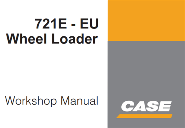 Case 721E - EU Wheel Loader Service Repair Manual