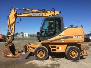 Case WX150, WX170, WX200 Wheeled excavators Operator's Manual