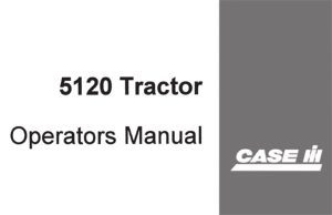 Case IH 5120 Tractor Operator's Manual