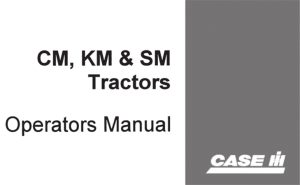 Case IH Steiger CM, KM, SM Tractors Operator's Manual