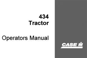 Case IH International 434 Tractor Operator's Manual