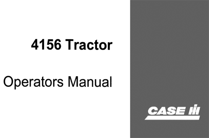 Case IH International 4156 4-Wheel Drive Tractor