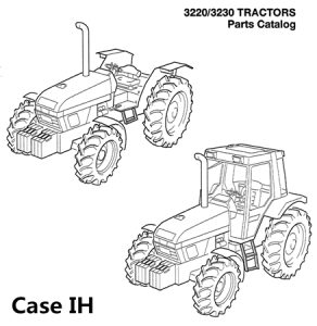 Case IH 3220, 3230 Tractors Parts Catalog