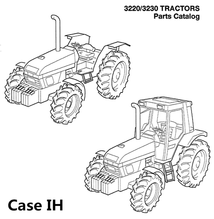 Case IH 3220, 3230 Tractors Parts Catalog