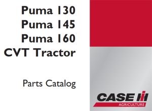 Case IH Puma 130 / Puma 145 / Puma 160 CVT Tractor Parts Catalog