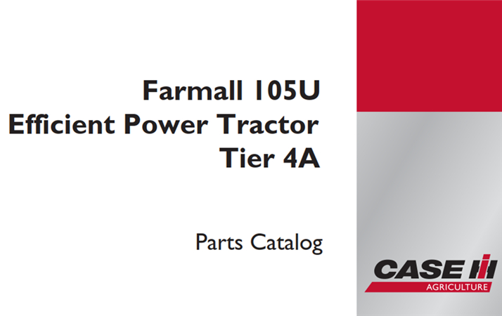 Case IH Farmall 105U Efficient Power Tractor - Tier 4A