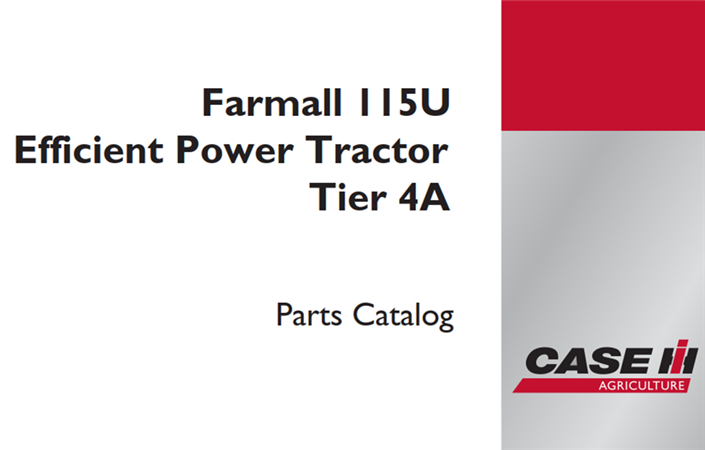 Case IH Farmall 115U Efficient Power Tractor - Tier 4A