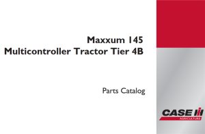 Case IH Maxxum 145 Multicontroller Tractor - Tier 4B