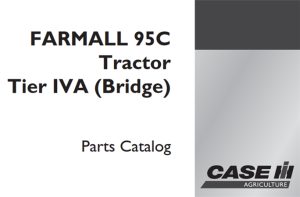 Case IH FARMALL 95C Tractor - Tier IVA (Bridge) Parts Catalog