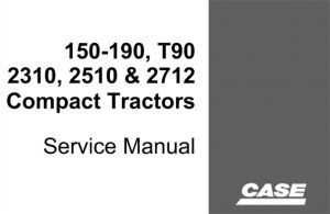 J.I. Case 150-190, T90, 2310, 2510, 2712 Compact Tractors