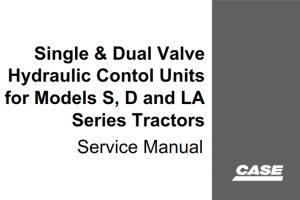 Case Single & Dual Valve Hydraulic Contol Units