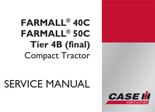 Case IH FARMALL 40C / FARMALL 50C Tier 4B (final) Compact Tractor