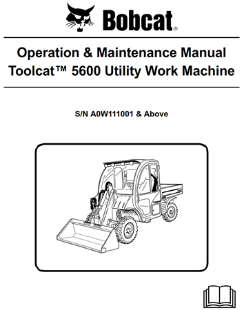 Bobcat Toolcat 5600 Utility Work Machine