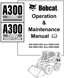 Bobcat A300 Turbo, A300 Turbo High Flow Skid Steer Loader