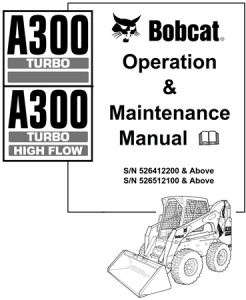 Bobcat A300 Turbo, A300 Turbo High Flow Skid Steer Loader