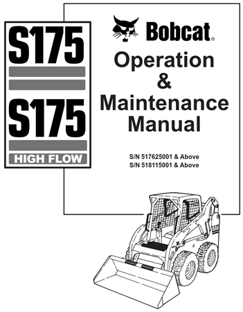 Bobcat S175, S175 High Flow Skid-Steer Loader