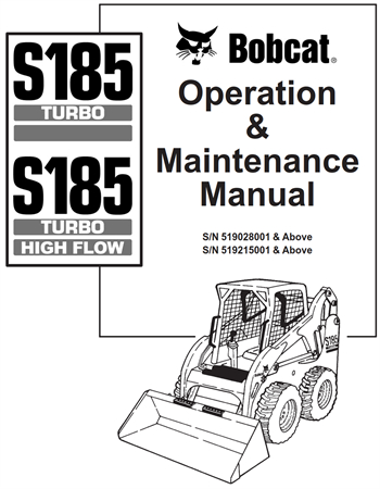 Bobcat S185 Turbo, S185 Turbo High Flow Skid-Steer Loader