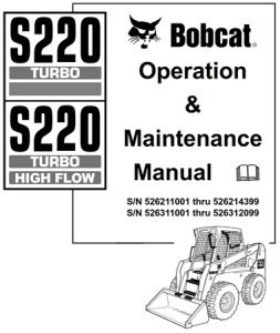 Bobcat S220 Turbo, S220 Turbo High Flow Skid-Steer Loader