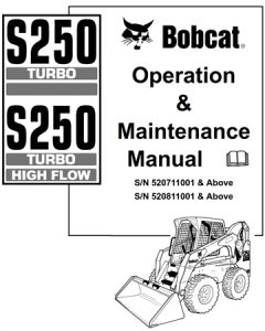 Bobcat S250 Turbo, S250 Turbo High Flow Skid-Steer Loader