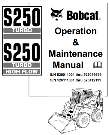 Bobcat S250 Turbo, S250 Turbo High Flow Skid-Steer Loader