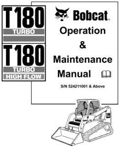 Bobcat T180 Turbo, T180 Turbo High Flow Compact Track Loader