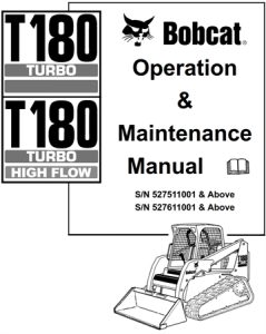 Bobcat T180 Turbo, T180 Turbo High Flow Compact Track Loader