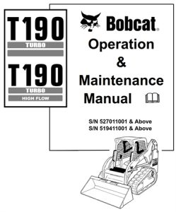 Bobcat T190 Turbo, T190 Turbo High Flow Compact Track Loader