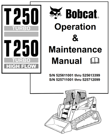 Bobcat T250 Turbo, T250 Turbo High Flow Compact Track Loader