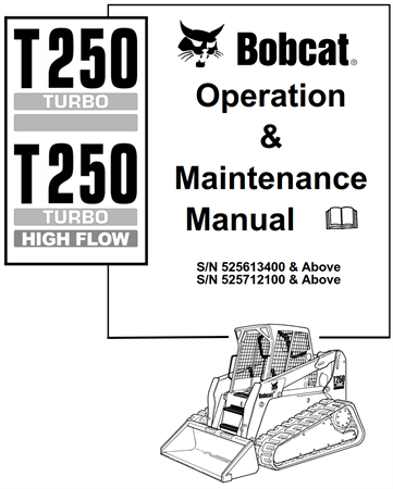 Bobcat T250 Turbo, T250 Turbo High Flow Compact Track Loader