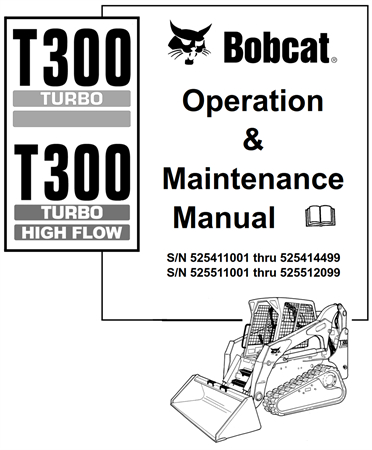 Bobcat T300 Turbo, T300 Turbo High Flow Compact Track Loader