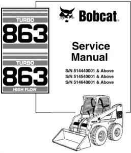 Bobcat Turbo 863, Turbo 863 High Flow Skid Steer Loader