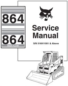 Bobcat 864, 864 High Flow Skid Steer Loader Service Repair Manual