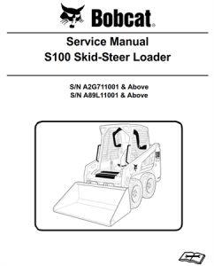 Bobcat S100 Skid-Steer Loader Service Repair Manual