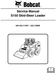 Bobcat S150 Skid-Steer Loader Service Repair Manual