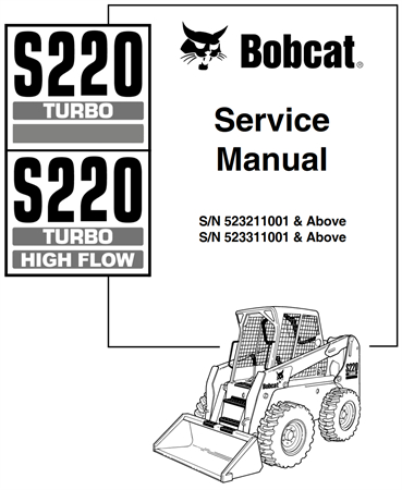 Bobcat S220 Turbo, S220 Turbo High Flow Skid-Steer Loader