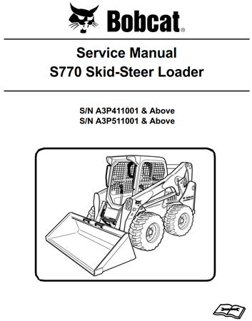 Bobcat S770 Skid-Steer Loader Service Repair Manual