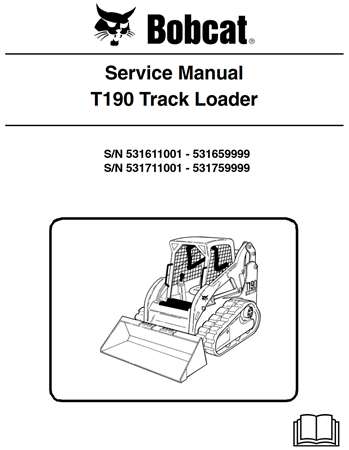 Bobcat T190 Compact Track Loader Service Repair Manual