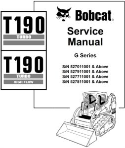 Bobcat T190 Turbo, T190 Turbo High Flow Compact Track Loader (G Series)