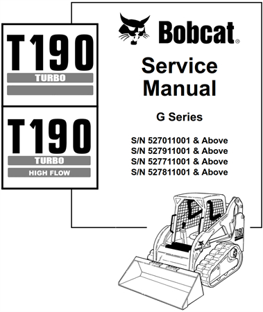 Bobcat T190 Turbo, T190 Turbo High Flow Compact Track Loader (G Series)