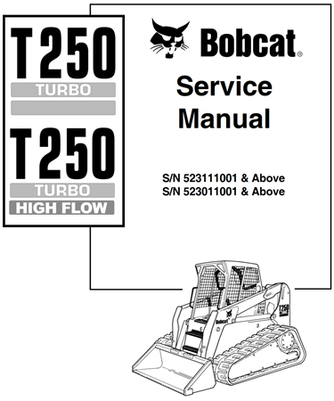 Bobcat T250 Turbo, T250 Turbo High Flow Compact Track Loader