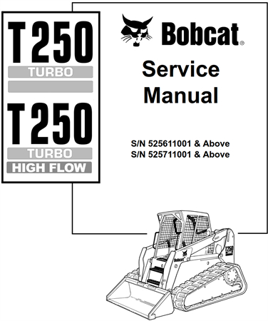 Bobcat T250 Turbo, T250 Turbo High Flow Compact Track Loader