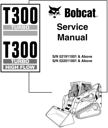 Bobcat T300 Turbo, T300 Turbo High Flow Compact Track Loader