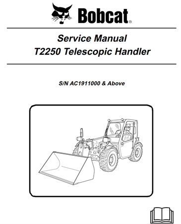 Bobcat T2250 Telescopic Handler Service Repair Manual