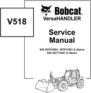 Bobcat V518 VersaHANDLER Service Repair Manual