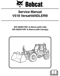 Bobcat V518 VersaHANDLER Service Repair Manual