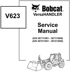 Bobcat V623 VersaHANDLER Service Repair Manual