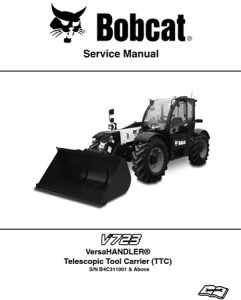 Bobcat V723 VersaHANDLER Telescopic Tool Carrier (TTC)